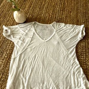 We The Free cream oversized tee sz medium